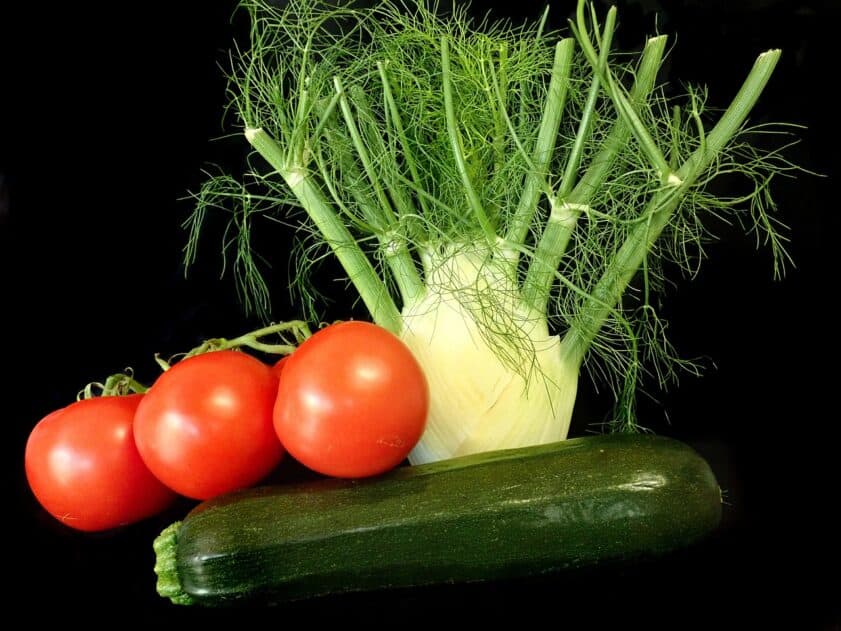 Fennel and other vegetables